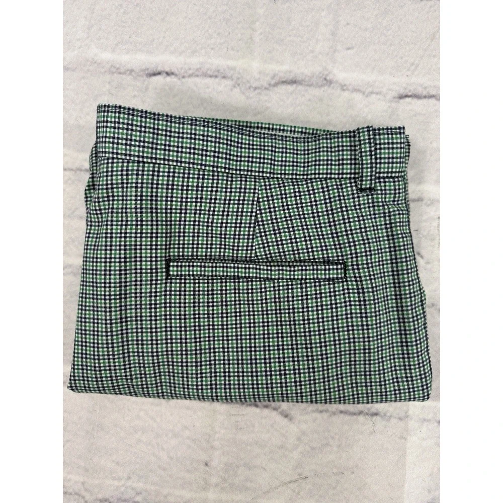 BEN HOGAN Men's Golf Shorts 36 Green Check Performance 10